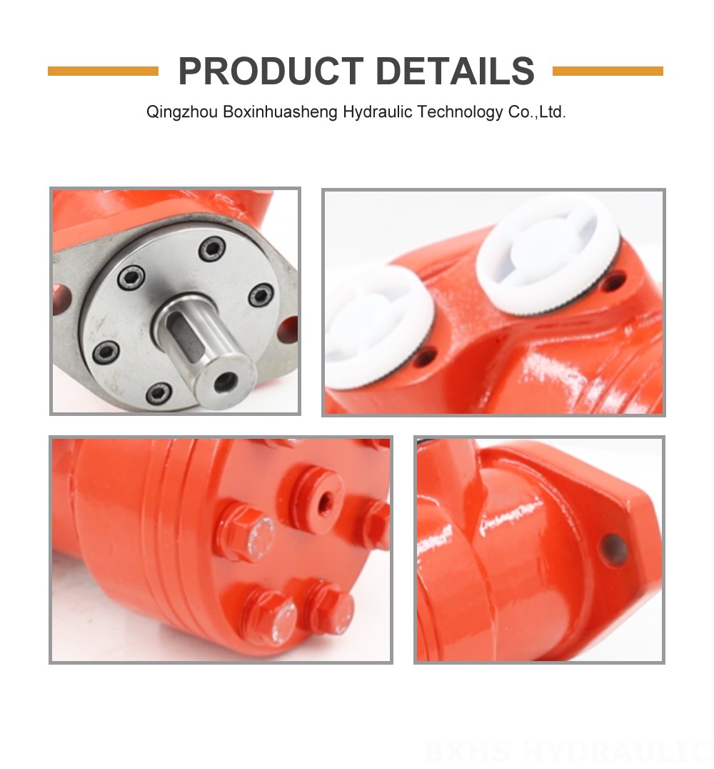 BMR_Cycloid Hydraulic Motor-3 80 cc/r 53 Lpm Hydraulic Motor detailed image